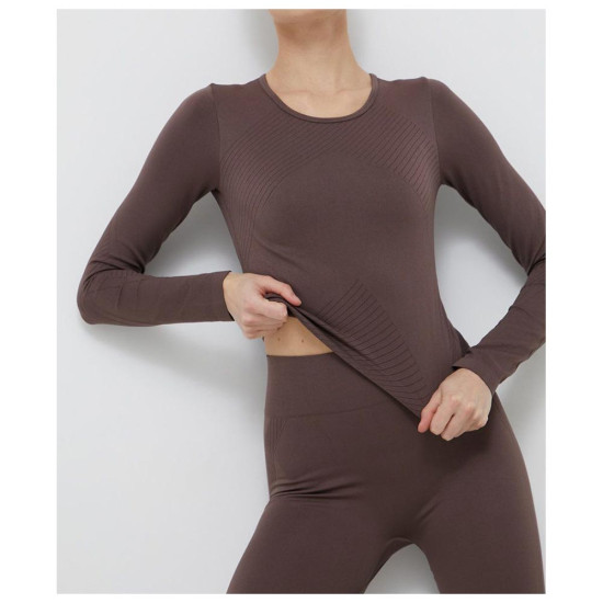 Only Γυναικεία μακρυμάνικη μπλούζα crop Only Γυναικεία μακρυμάνικη μπλούζα crop